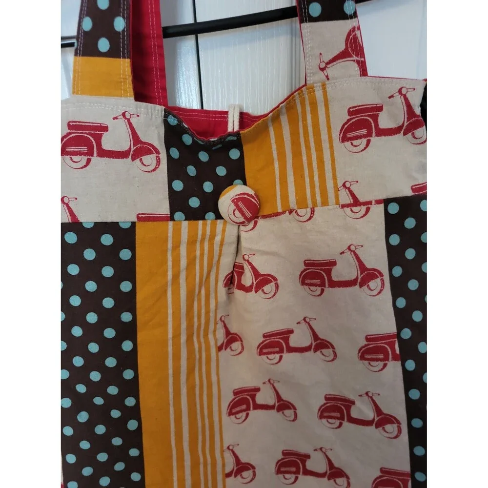 Rare Retrofied designer tote bag